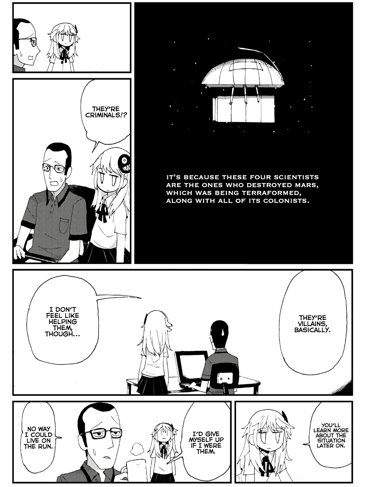 Game Club Chapter 5 page 35 - Chapter 5: Escape From Mars - 1