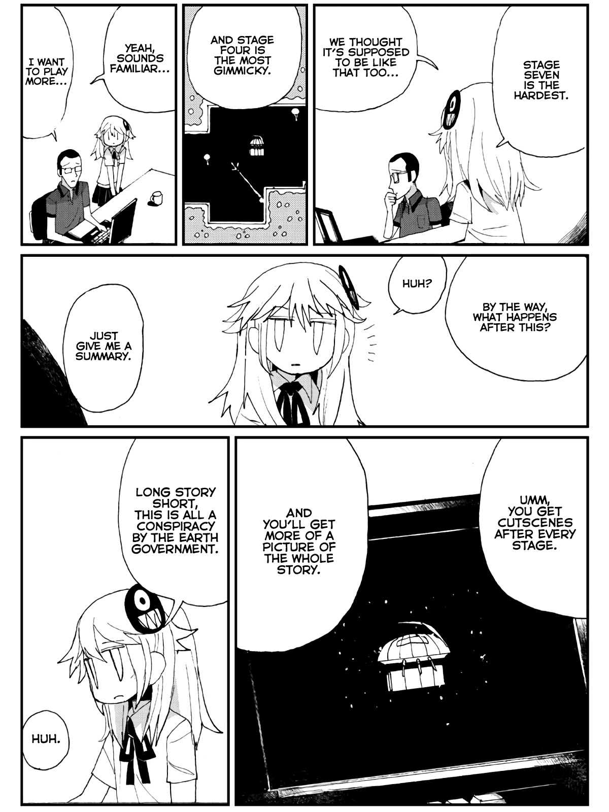 Game Club Chapter 5 page 38 - Chapter 5: Escape From Mars - 1