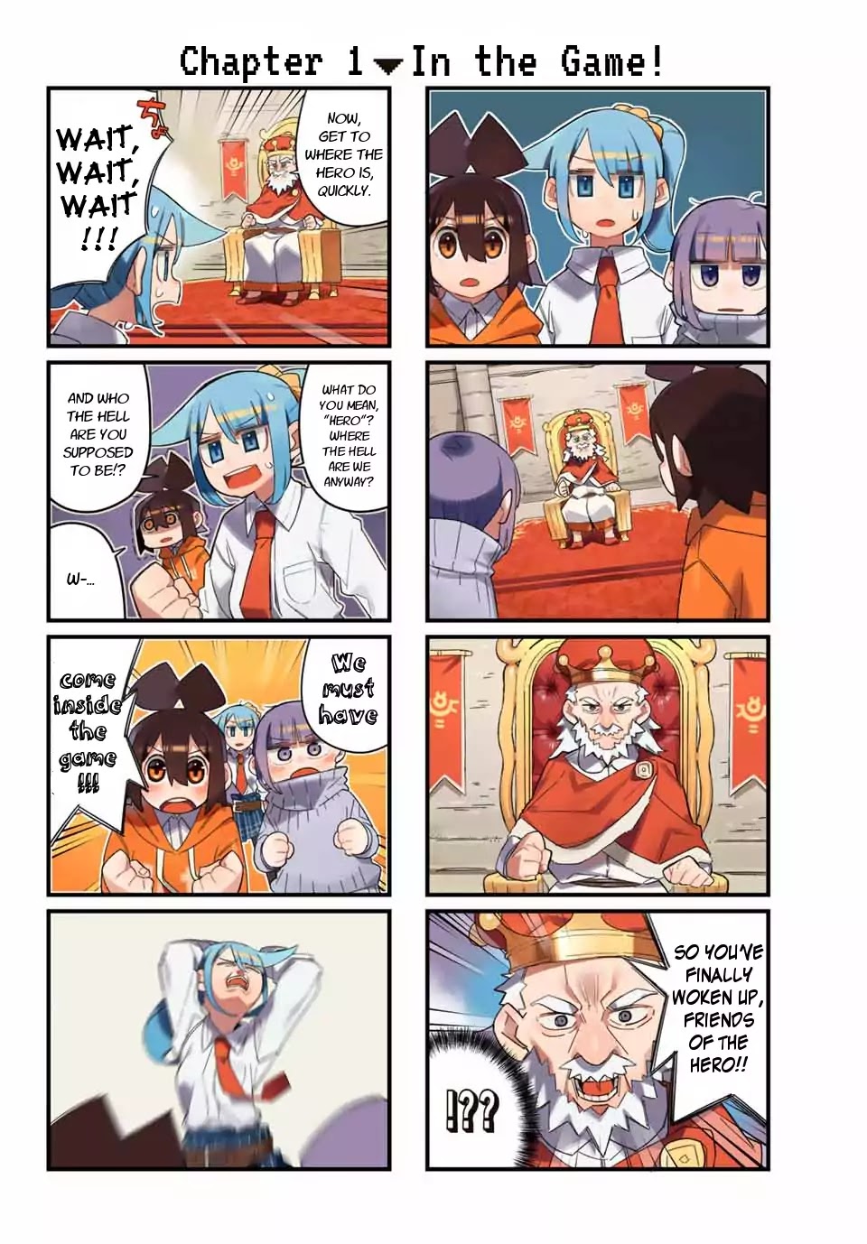 Game no Naka ni Iru! Chapter 1 page 8 - Chapter 1: In the Game!