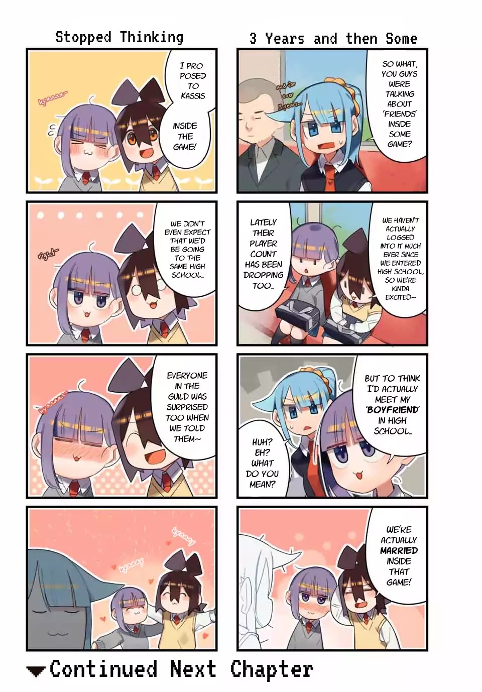 Game no Naka ni Iru! Chapter 5.5 page 2 - Chapter 5.5: Story from the Old Days
