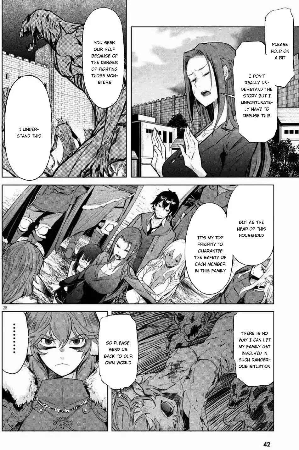 Game obu Familia - Family Senki Chapter 1 page 30 - Chapter 1: The Summoned Family