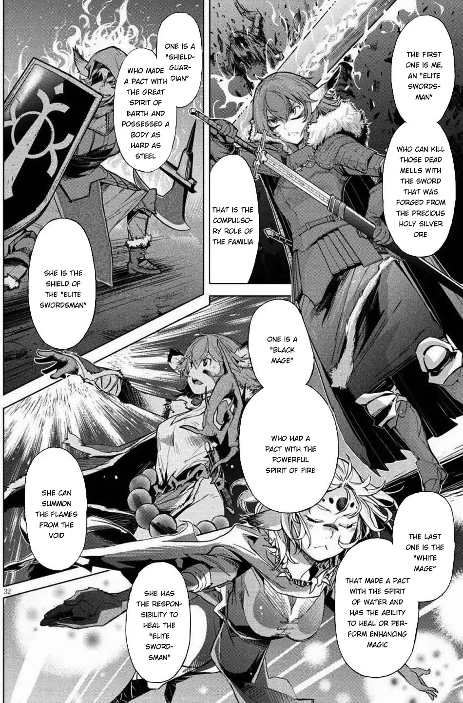 Game obu Familia - Family Senki Chapter 1 page 34 - Chapter 1: The Summoned Family