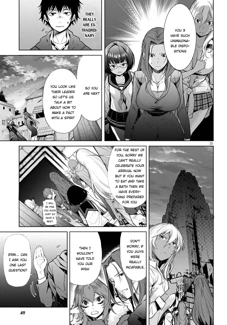 Game obu Familia - Family Senki Chapter 1 page 37 - Chapter 1: The Summoned Family