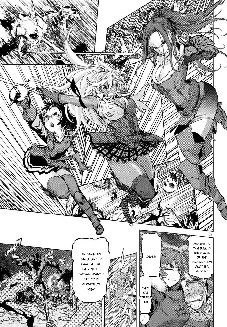 Game obu Familia - Family Senki Chapter 1 page 57 - Chapter 1: The Summoned Family