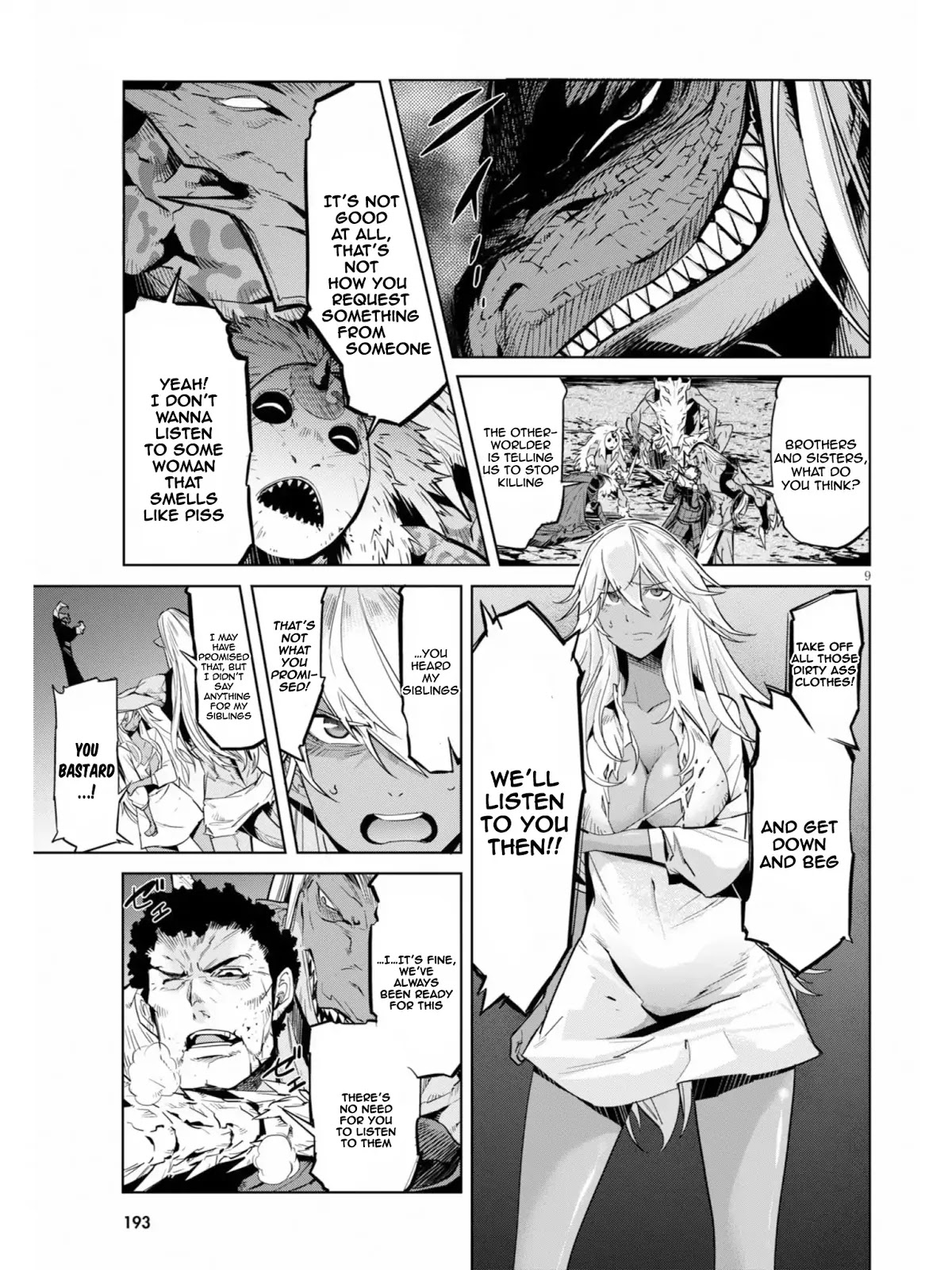 Game obu Familia - Family Senki Chapter 10 page 10 - Chapter 10: Uncultured and Uncivilised