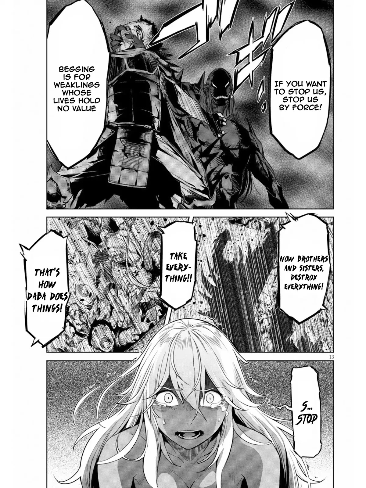 Game obu Familia - Family Senki Chapter 10 page 14 - Chapter 10: Uncultured and Uncivilised