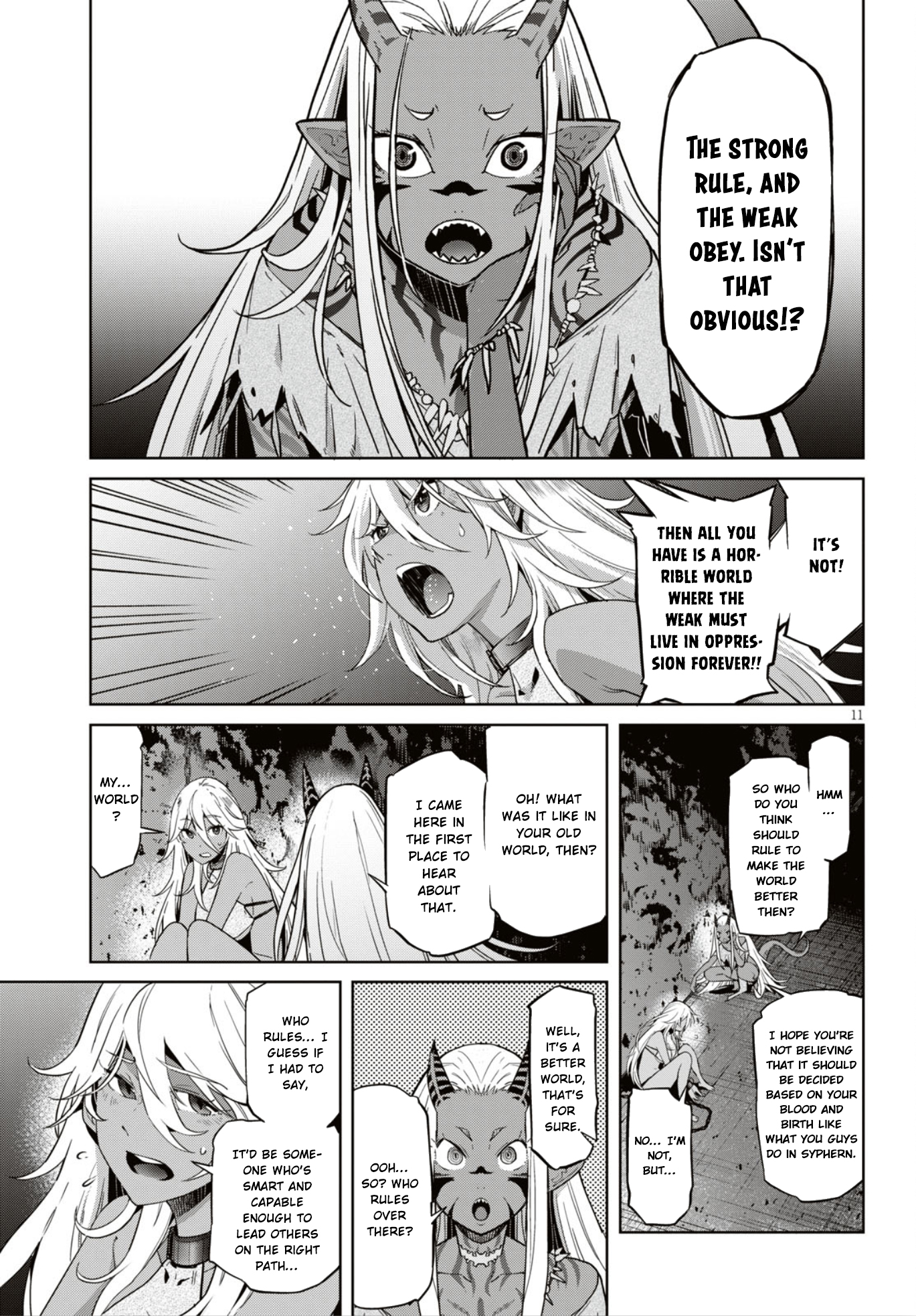 Game obu Familia - Family Senki Chapter 11 page 12 - Chapter 11: Commitment