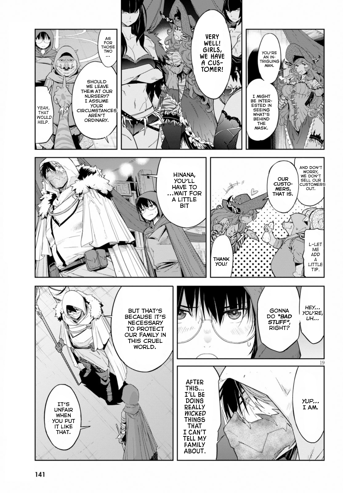 Game obu Familia - Family Senki Chapter 12 page 21 - Chapter 12: Lies And Truths