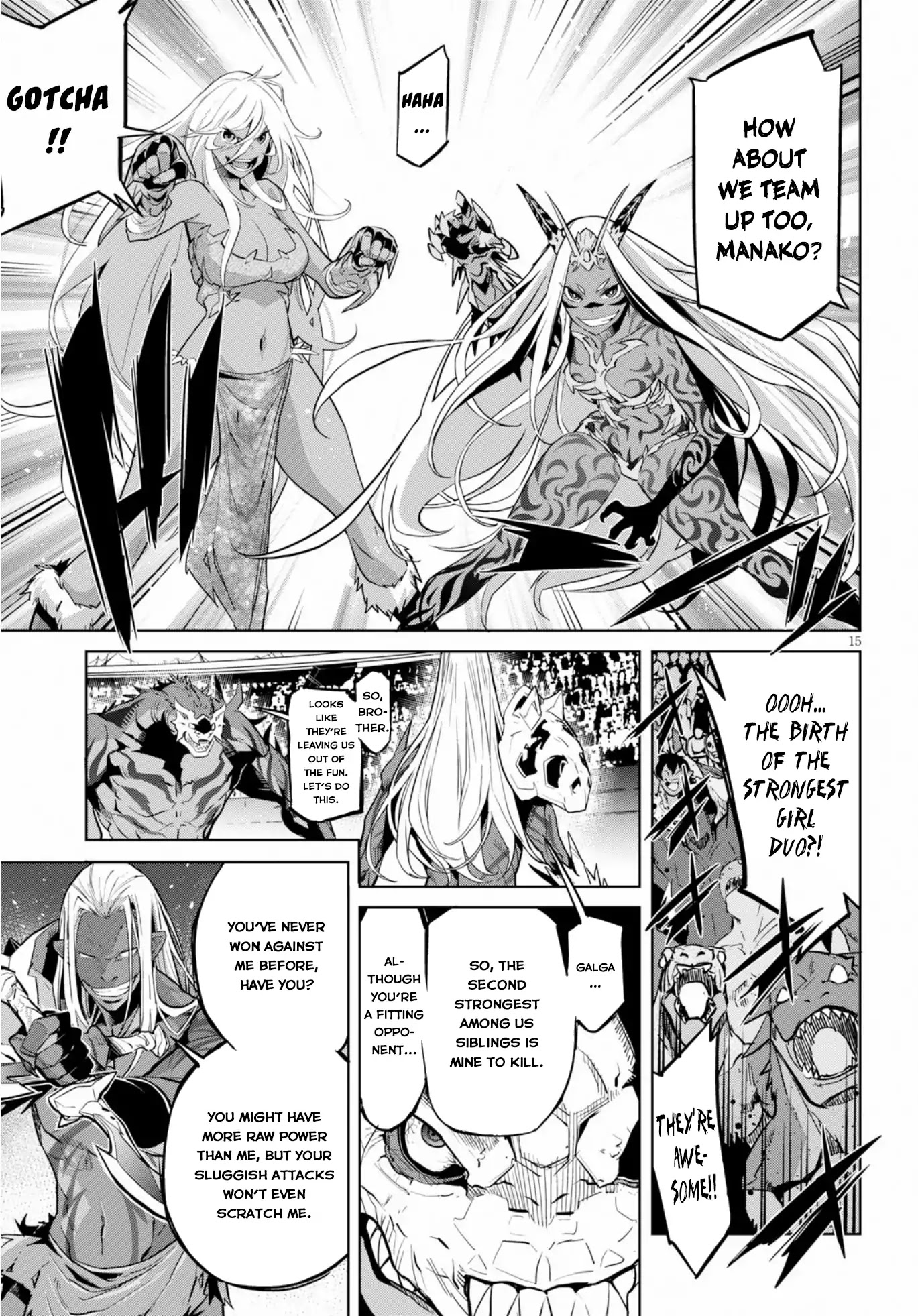 Game obu Familia - Family Senki Chapter 14 page 14 - Chapter 14: Pretenders
