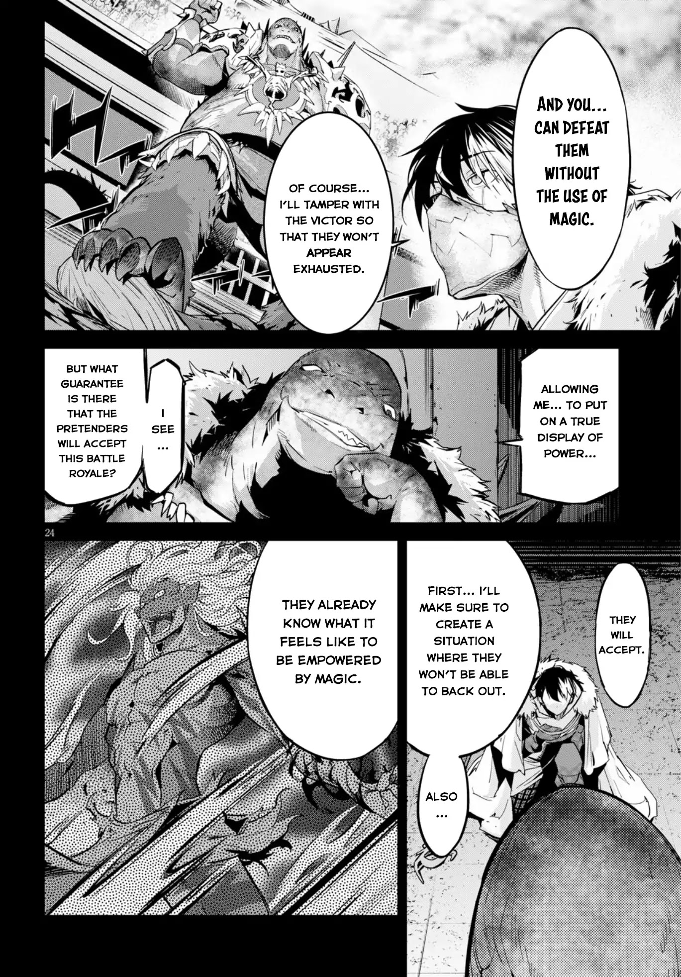 Game obu Familia - Family Senki Chapter 14 page 23 - Chapter 14: Pretenders