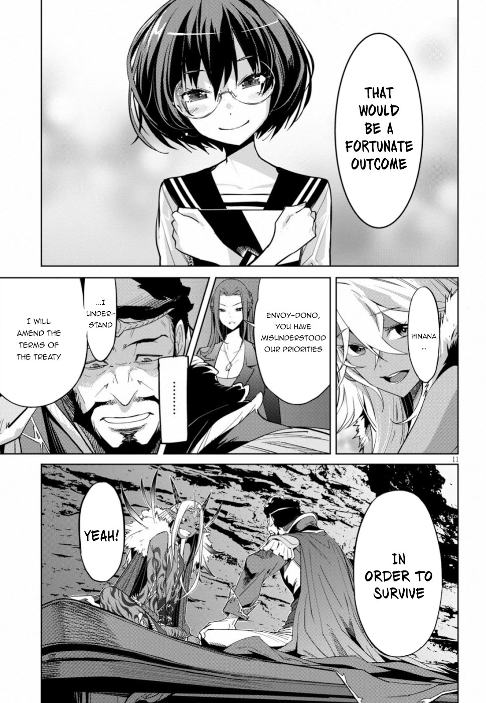Game obu Familia - Family Senki Chapter 19 page 11 - Chapter 19: Twisting The Truth