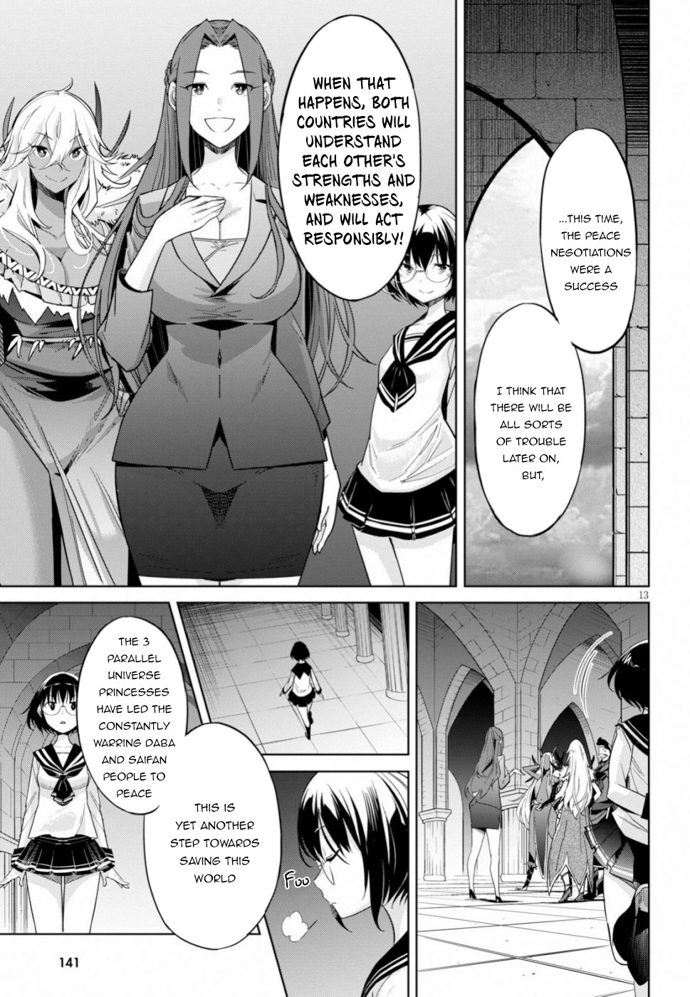 Game obu Familia - Family Senki Chapter 19 page 13 - Chapter 19: Twisting The Truth