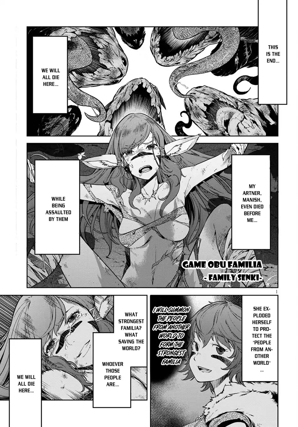 Game obu Familia - Family Senki Chapter 2 page 2 - Chapter 2: Fair Trade