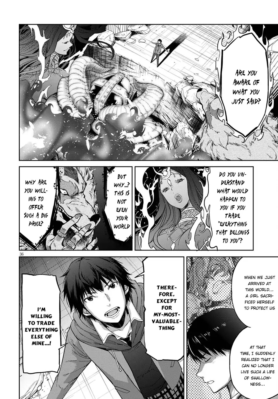 Game obu Familia - Family Senki Chapter 2 page 35 - Chapter 2: Fair Trade