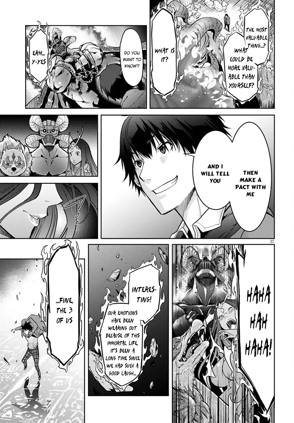 Game obu Familia - Family Senki Chapter 2 page 36 - Chapter 2: Fair Trade