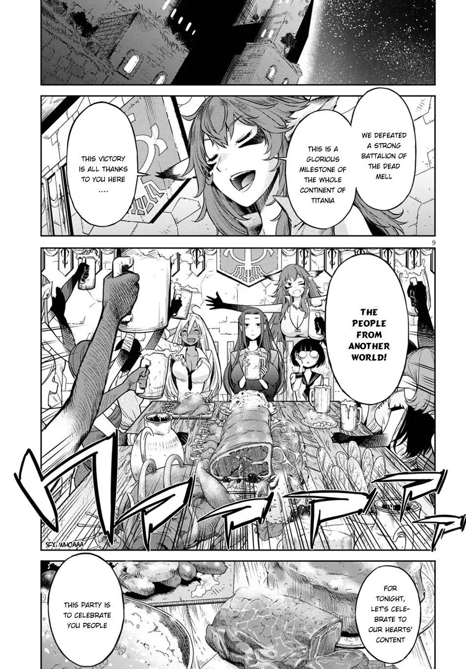 Game obu Familia - Family Senki Chapter 2 page 9 - Chapter 2: Fair Trade
