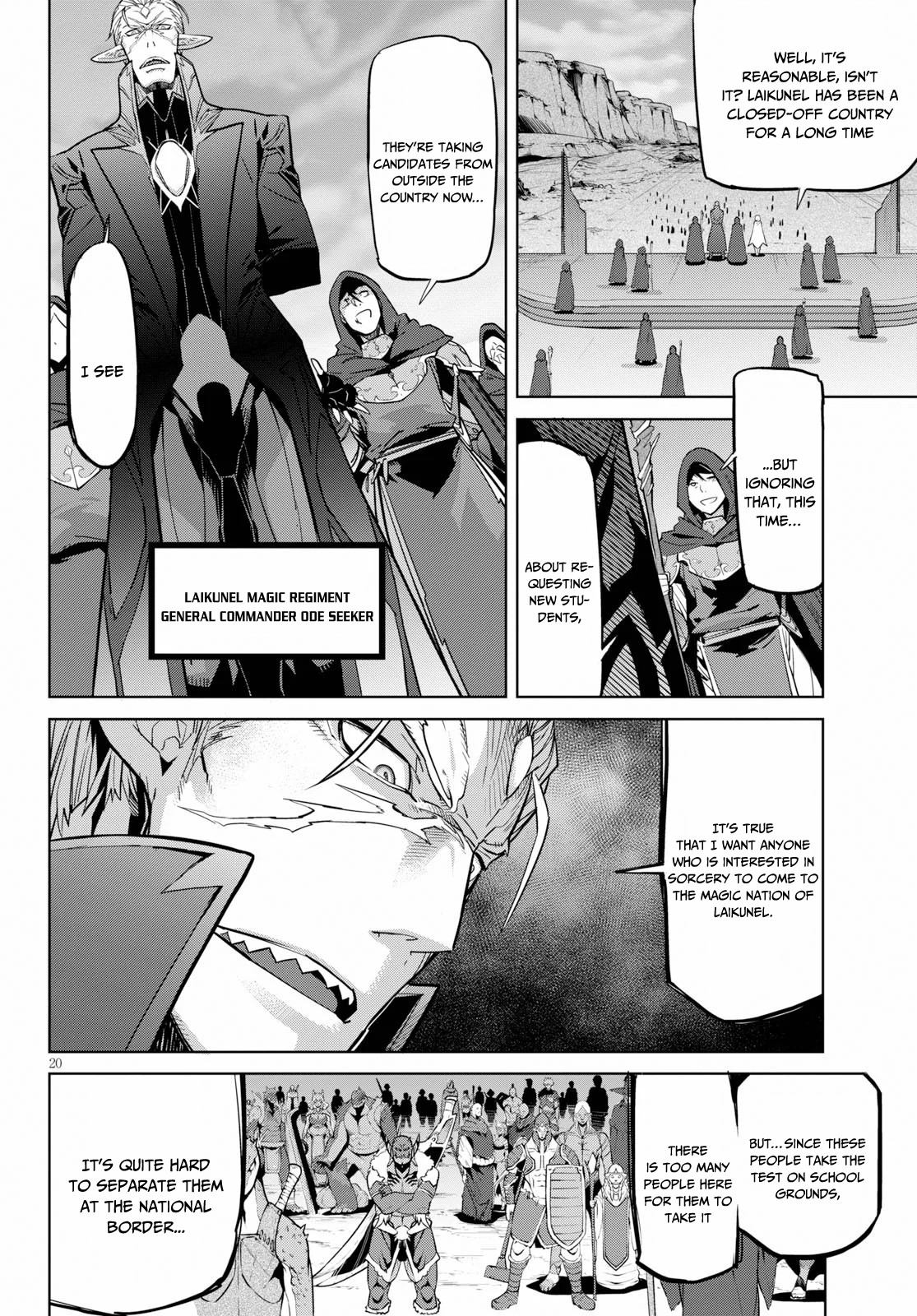 Game obu Familia - Family Senki Chapter 20 page 21 - Chapter 20: Shadow Family