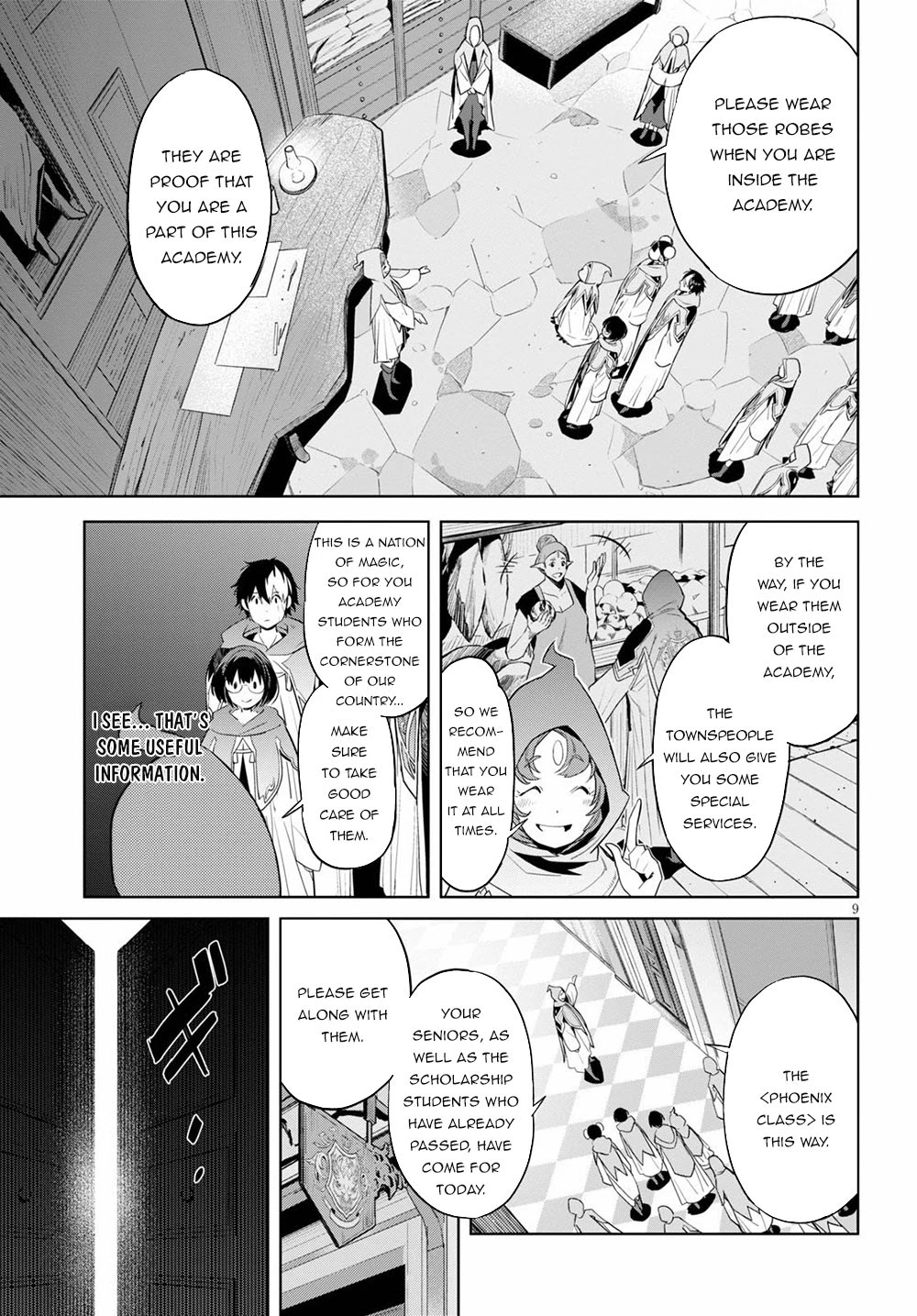 Game obu Familia - Family Senki Chapter 22 page 10 - Chapter 22: Magic School