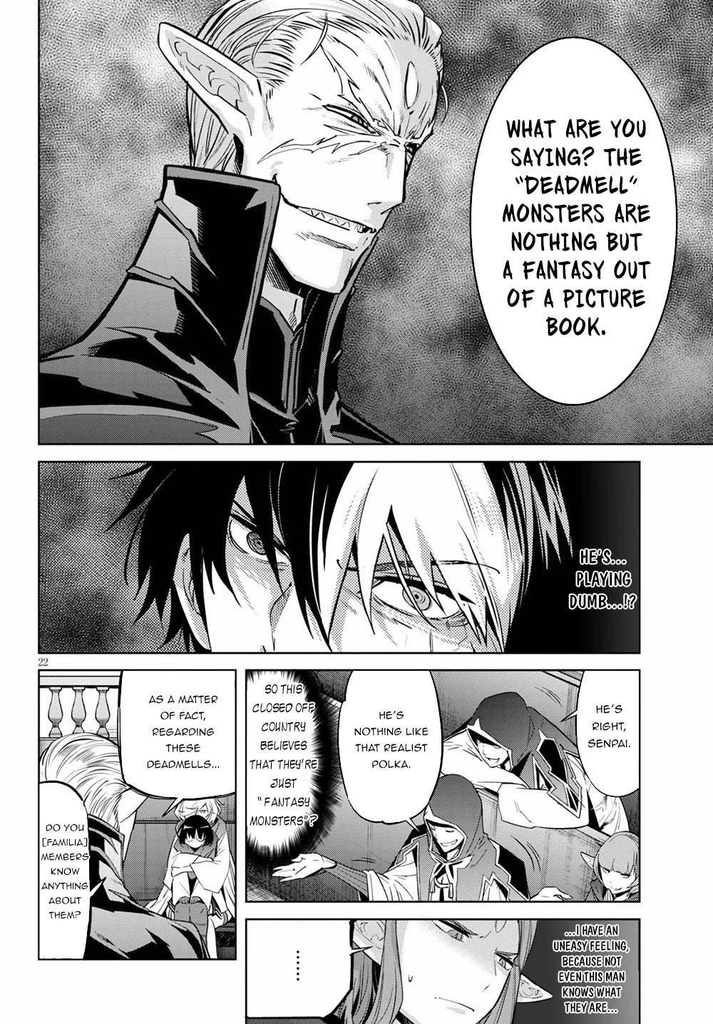 Game obu Familia - Family Senki Chapter 22 page 22 - Chapter 22: Magic School