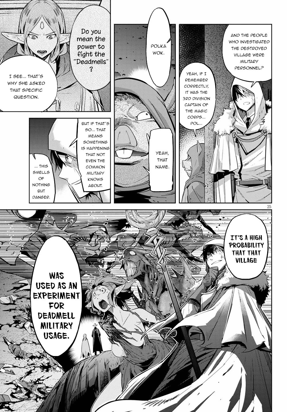 Game obu Familia - Family Senki Chapter 22 page 25 - Chapter 22: Magic School