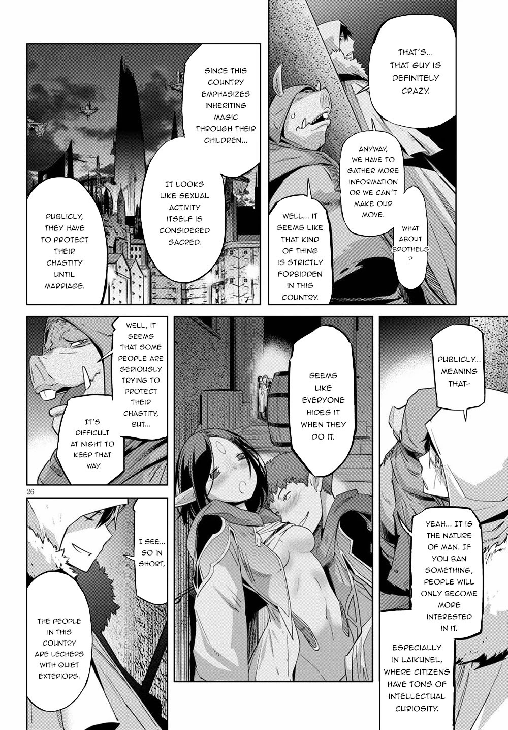 Game obu Familia - Family Senki Chapter 22 page 26 - Chapter 22: Magic School