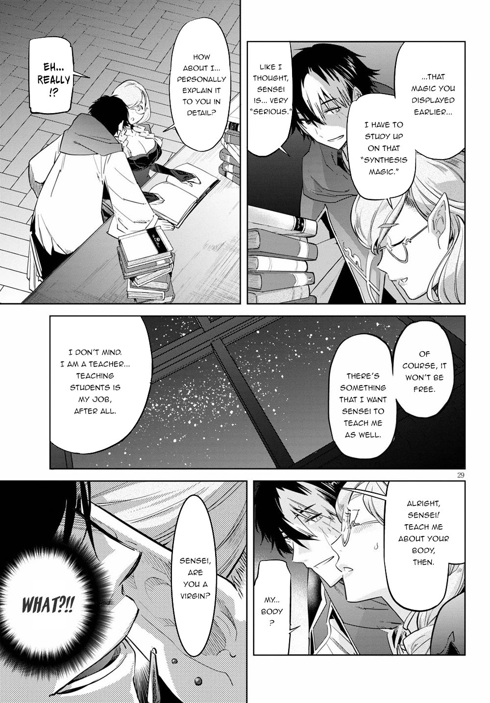 Game obu Familia - Family Senki Chapter 22 page 29 - Chapter 22: Magic School