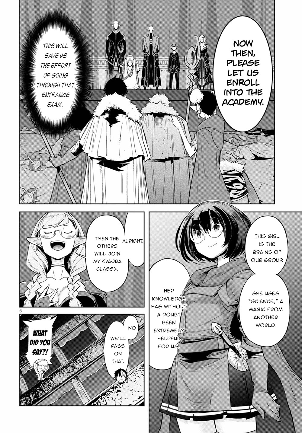 Game obu Familia - Family Senki Chapter 22 page 7 - Chapter 22: Magic School