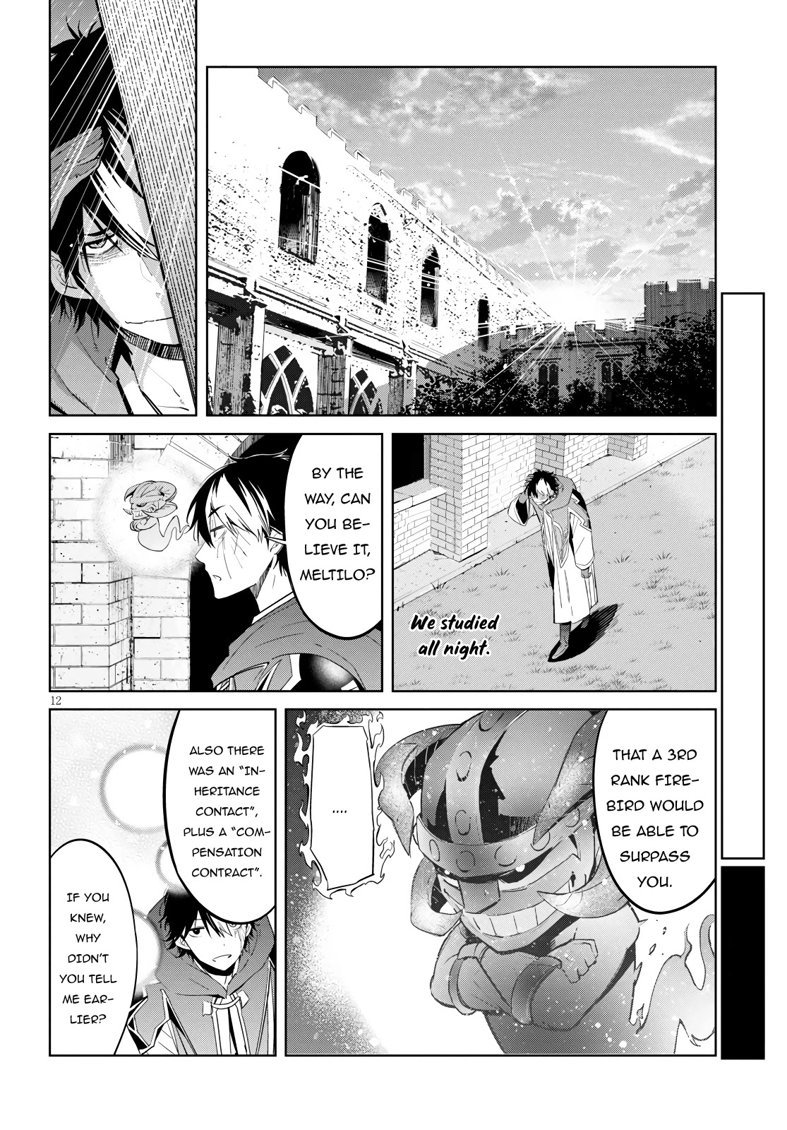 Game obu Familia - Family Senki Chapter 23 page 13 - Chapter 23: Inheritance Contract