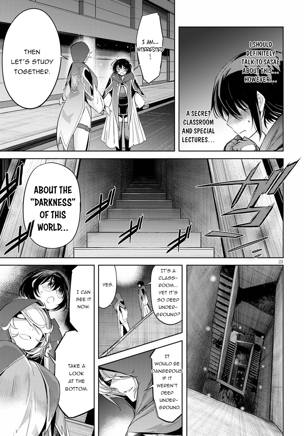 Game obu Familia - Family Senki Chapter 24 page 24 - Chapter 24: The Secret Classroom