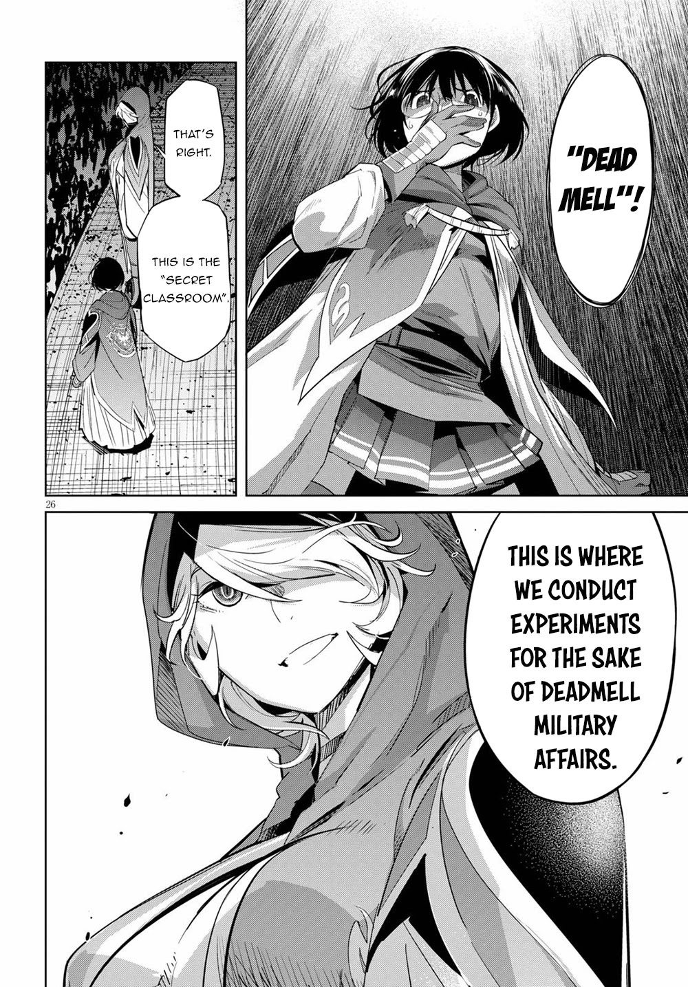Game obu Familia - Family Senki Chapter 24 page 26 - Chapter 24: The Secret Classroom