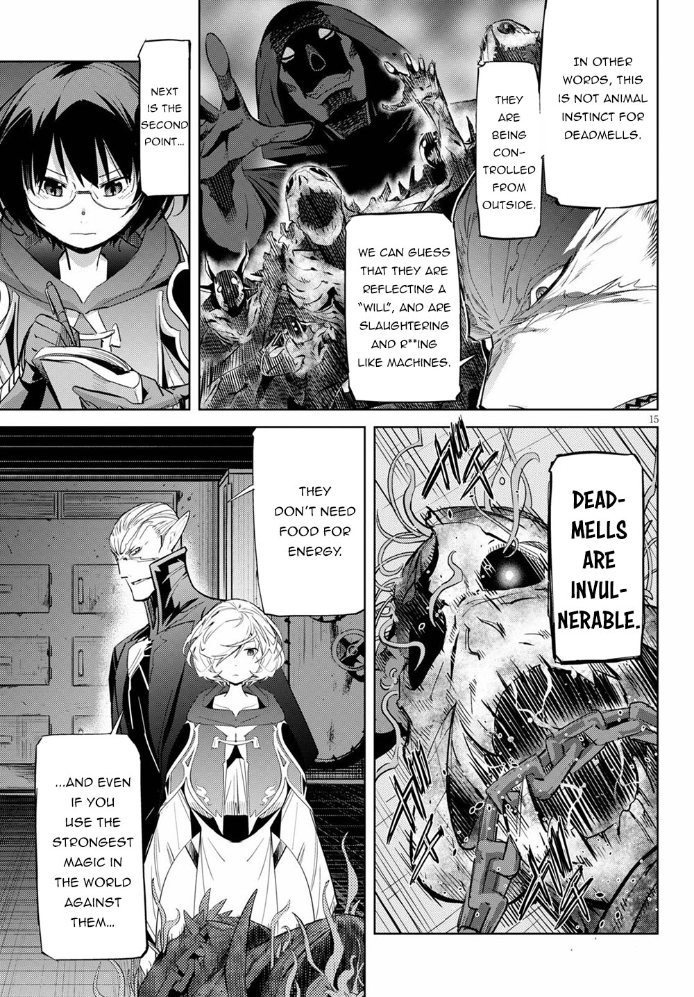 Game obu Familia - Family Senki Chapter 25 page 19 - Chapter 25: Disadvantage of a Wise One