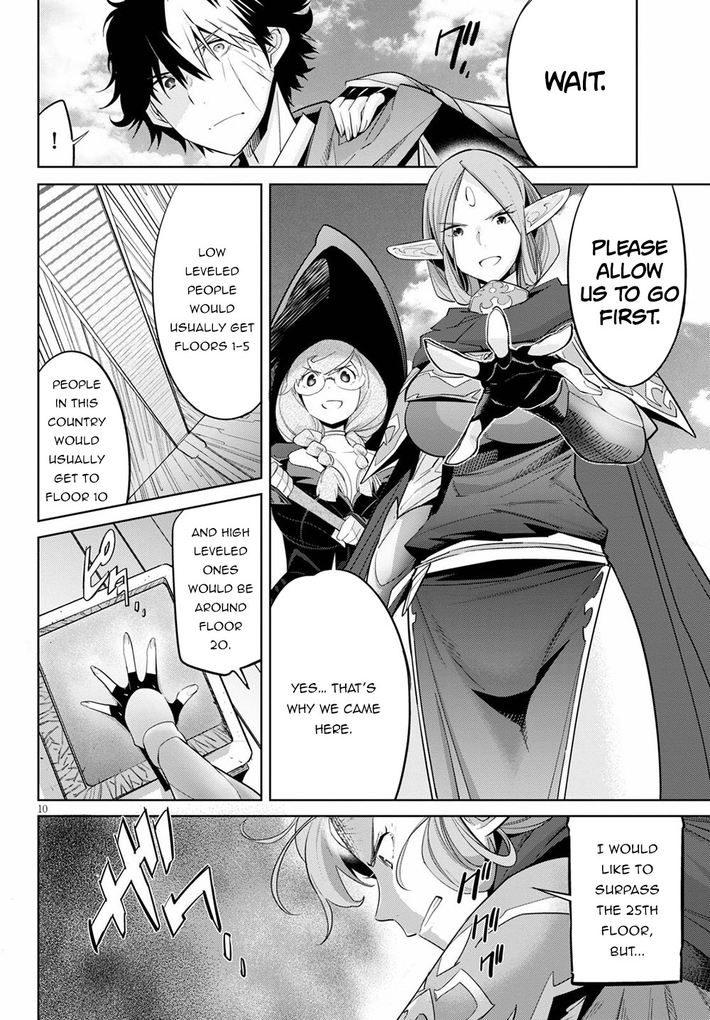 Game obu Familia - Family Senki Chapter 27 page 10 - Chapter 27: The Tower of Geniuses