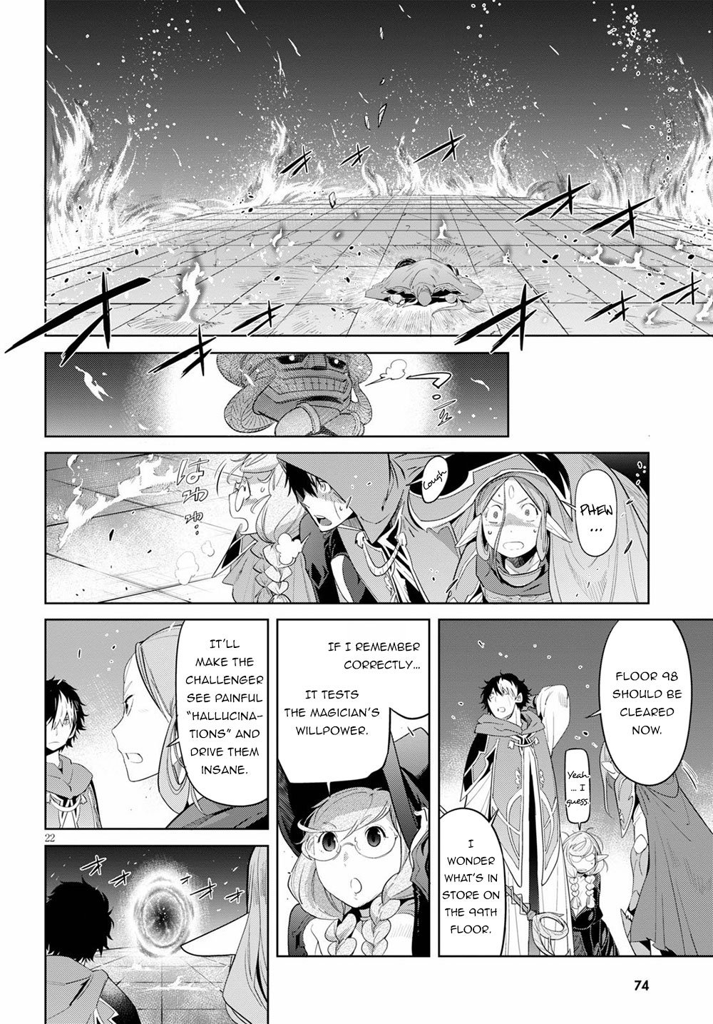 Game obu Familia - Family Senki Chapter 27 page 21 - Chapter 27: The Tower of Geniuses