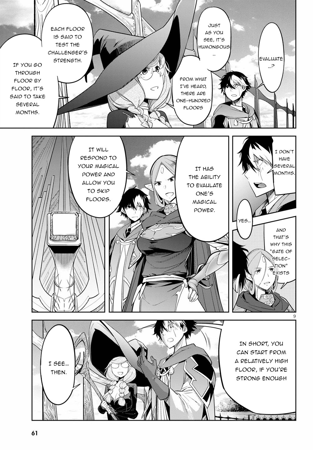 Game obu Familia - Family Senki Chapter 27 page 9 - Chapter 27: The Tower of Geniuses