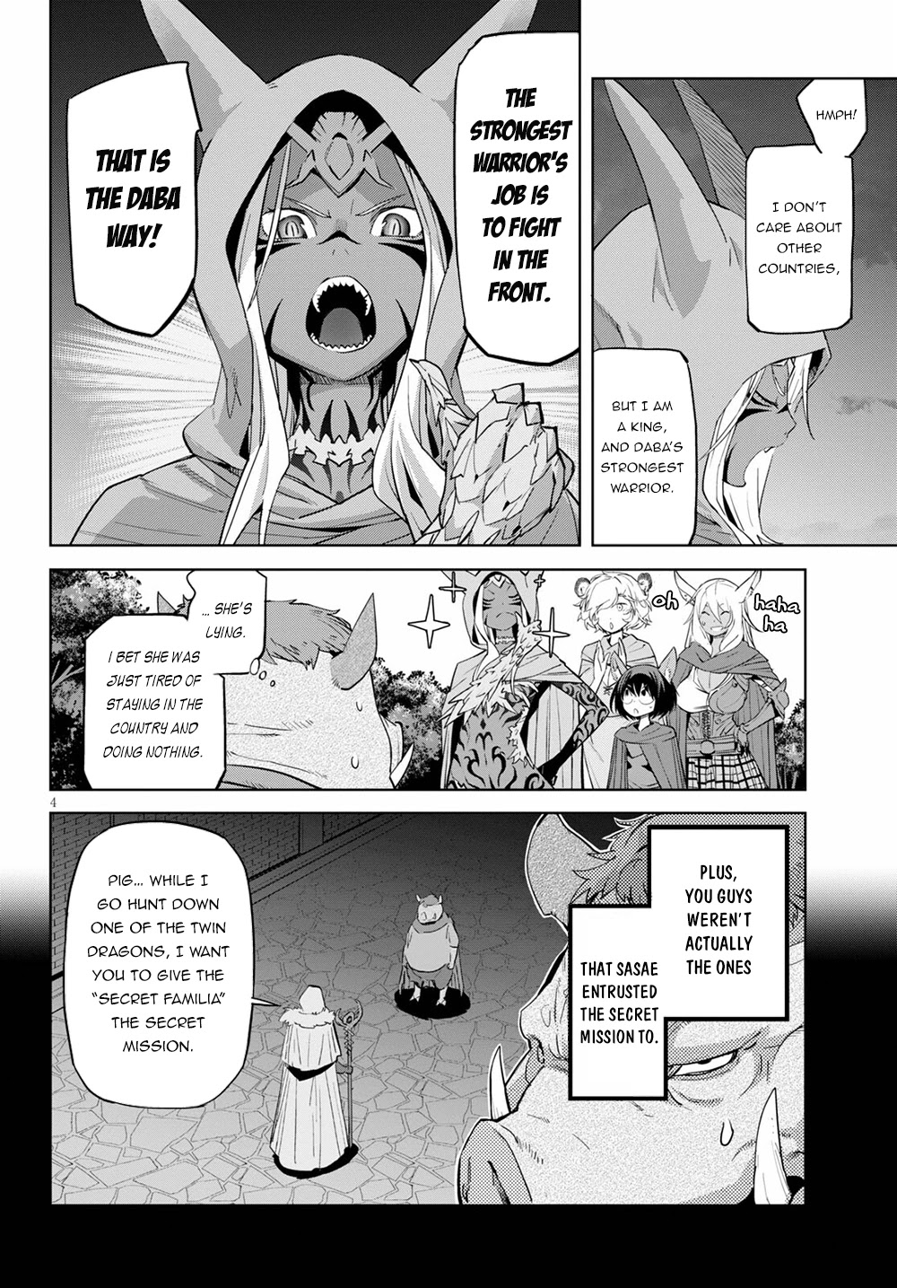 Game obu Familia - Family Senki Chapter 38 page 5 - Chapter 38: Crouching Tiger