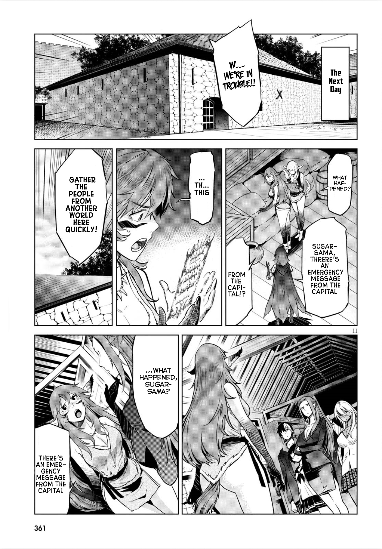 Game obu Familia - Family Senki Chapter 4 page 12 - Chapter 4: The Antagonist
