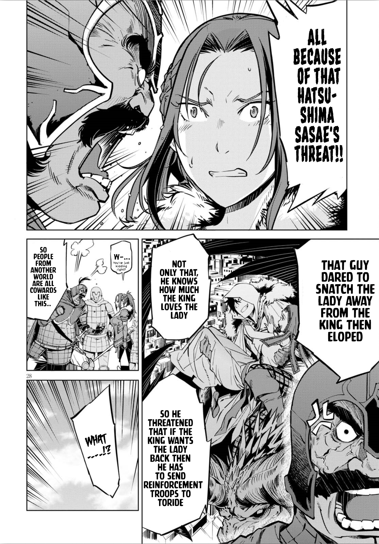 Game obu Familia - Family Senki Chapter 4 page 28 - Chapter 4: The Antagonist