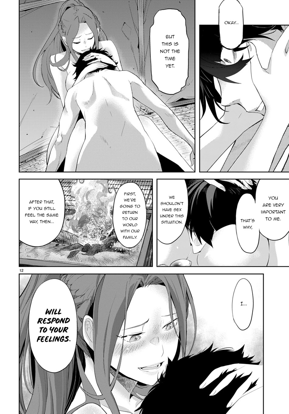 Game obu Familia - Family Senki Chapter 42 page 12 - Chapter 42: Unrestrained Passion