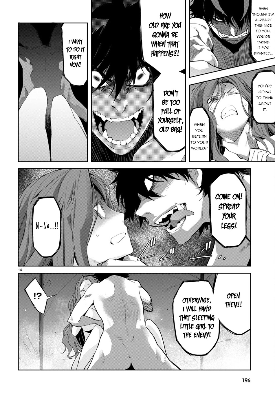 Game obu Familia - Family Senki Chapter 42 page 14 - Chapter 42: Unrestrained Passion
