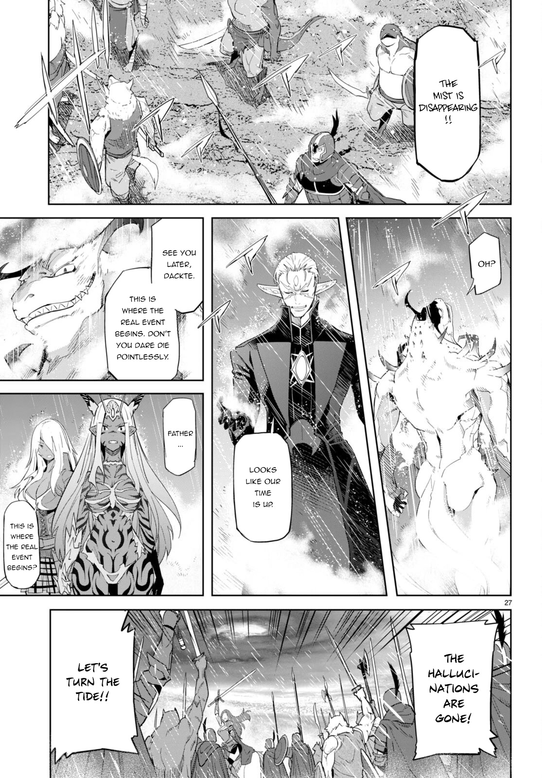 Game obu Familia - Family Senki Chapter 48 page 27 - Chapter 48: Gathering Like Cloud and Mist