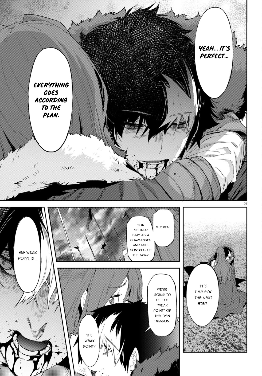 Game obu Familia - Family Senki Chapter 49 page 27 - Chapter 49: The Clash Between Mother and Son