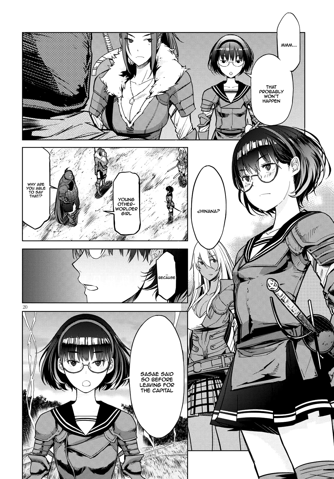 Game obu Familia - Family Senki Chapter 5 page 20 - Chapter 5: Lightning Meteorite