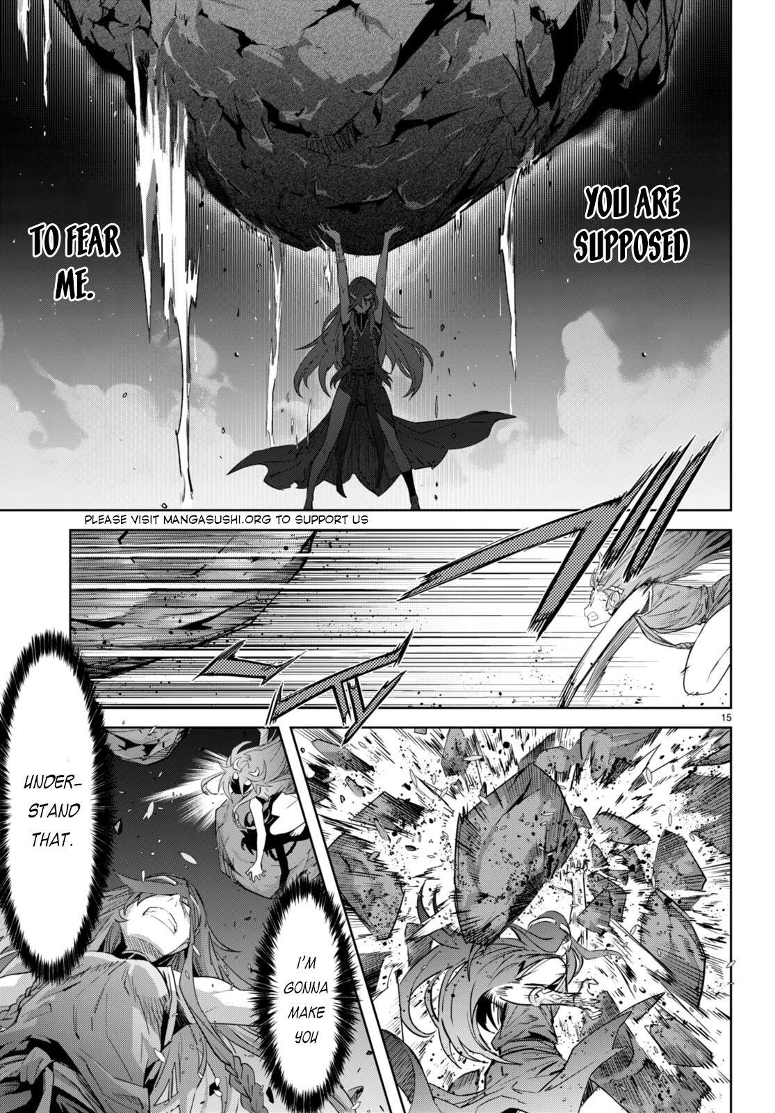 Game obu Familia - Family Senki Chapter 51 page 15 - Chapter 51: Twin Fight