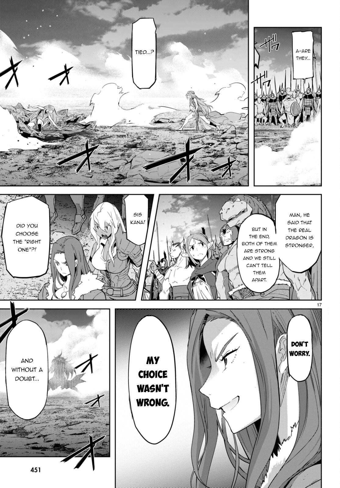 Game obu Familia - Family Senki Chapter 51 page 17 - Chapter 51: Twin Fight