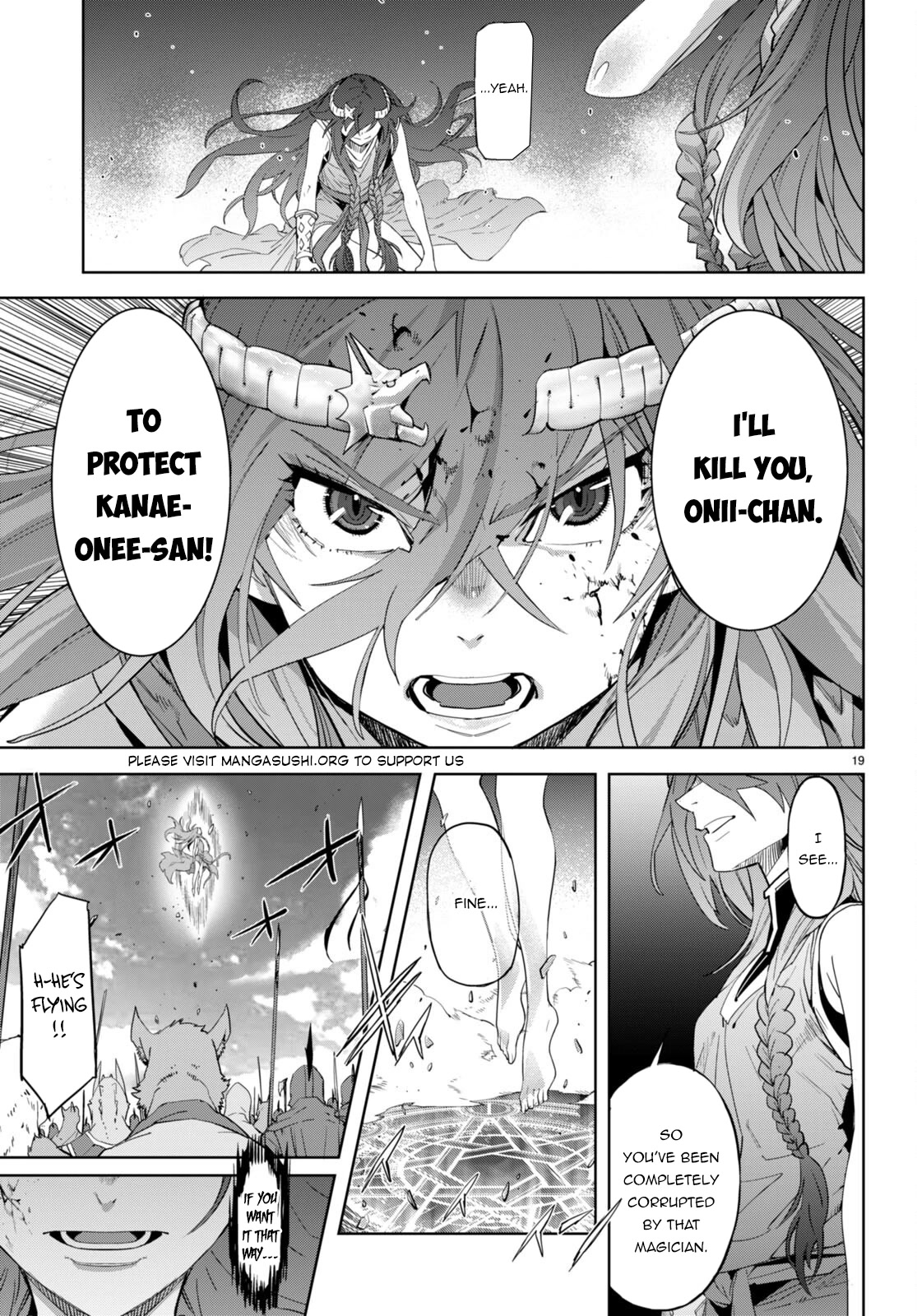 Game obu Familia - Family Senki Chapter 51 page 19 - Chapter 51: Twin Fight