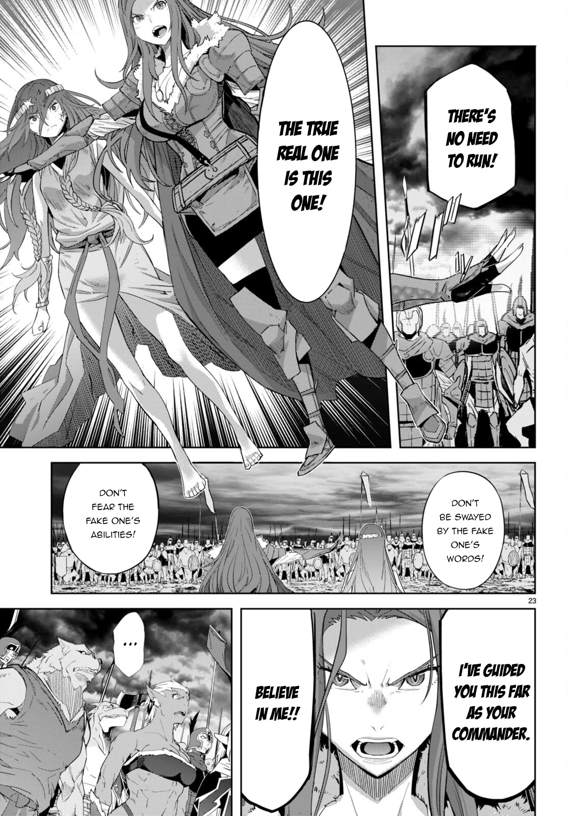 Game obu Familia - Family Senki Chapter 51 page 22 - Chapter 51: Twin Fight