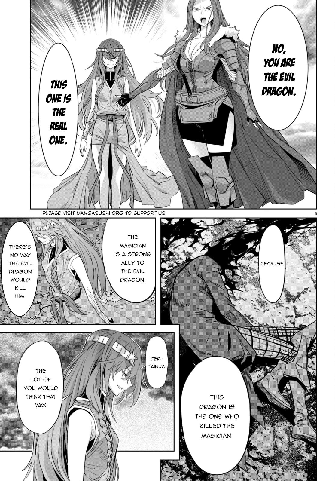 Game obu Familia - Family Senki Chapter 51 page 6 - Chapter 51: Twin Fight