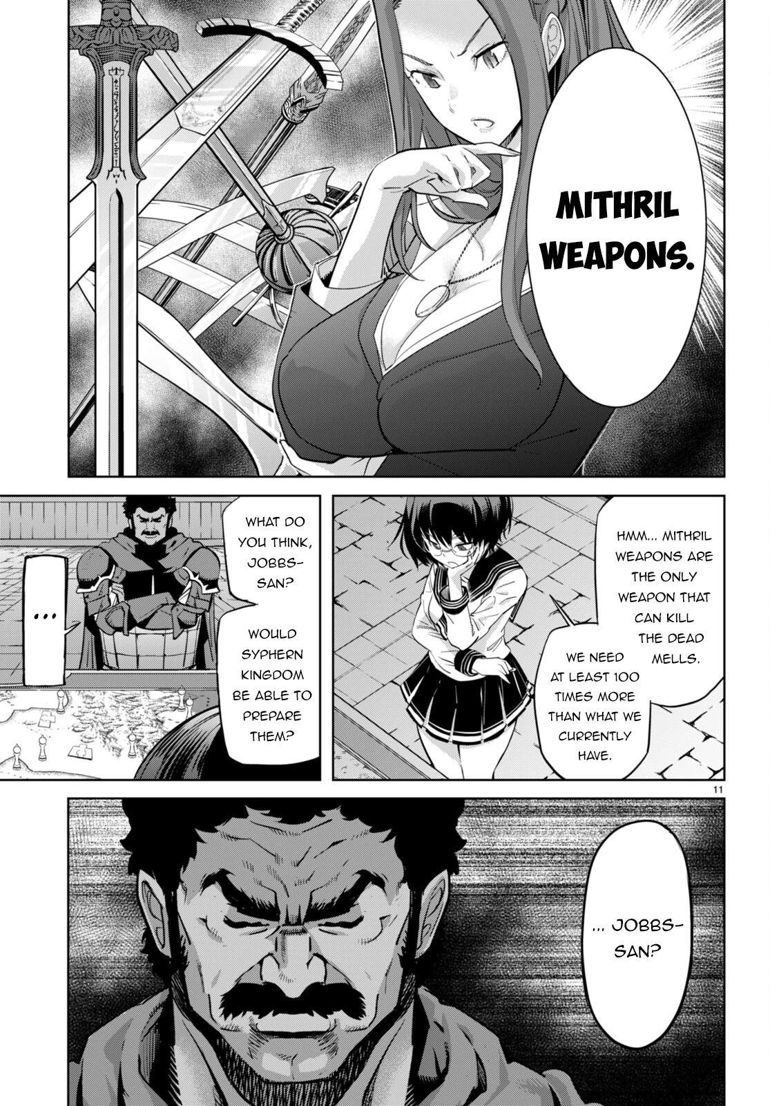 Game obu Familia - Family Senki Chapter 54 page 12 - Chapter 54