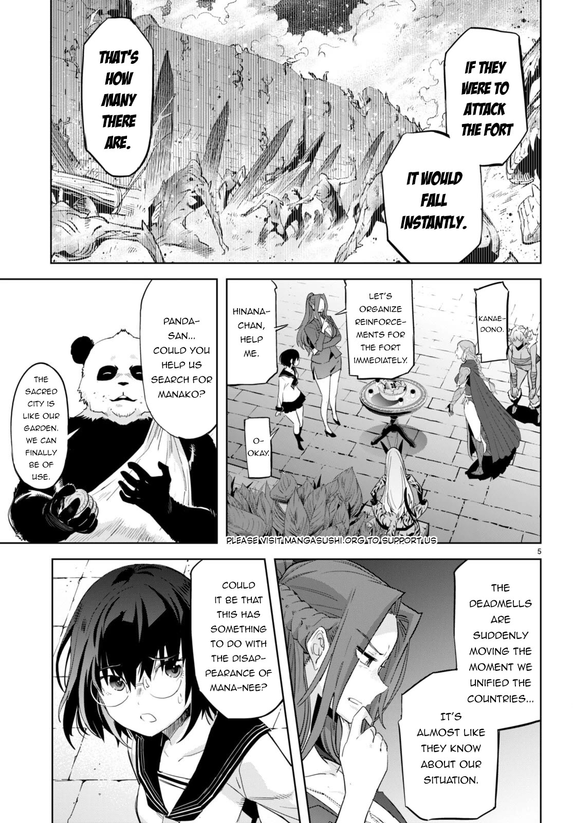 Game obu Familia - Family Senki Chapter 55 page 6 - Chapter 55