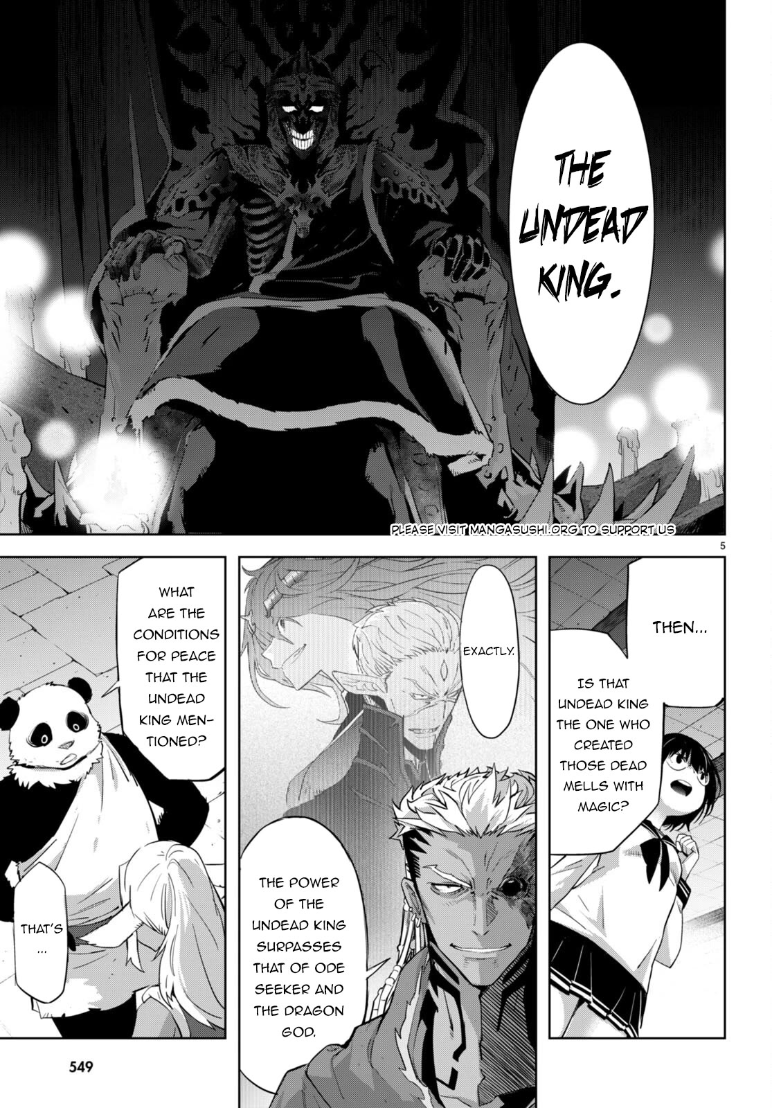 Game obu Familia - Family Senki Chapter 57 page 6 - Chapter 57